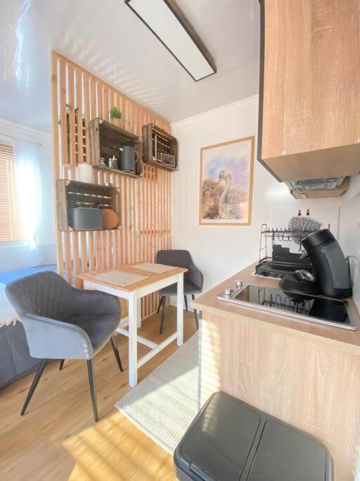 바트팔링보슈텔 Tiny Haus Straussenblick 2 빌라 외부 사진